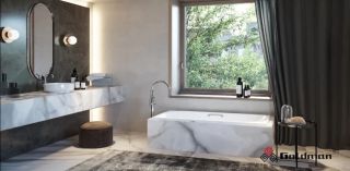 Ванна чугунная Goldman Nova NV17080 170x80см с ножками